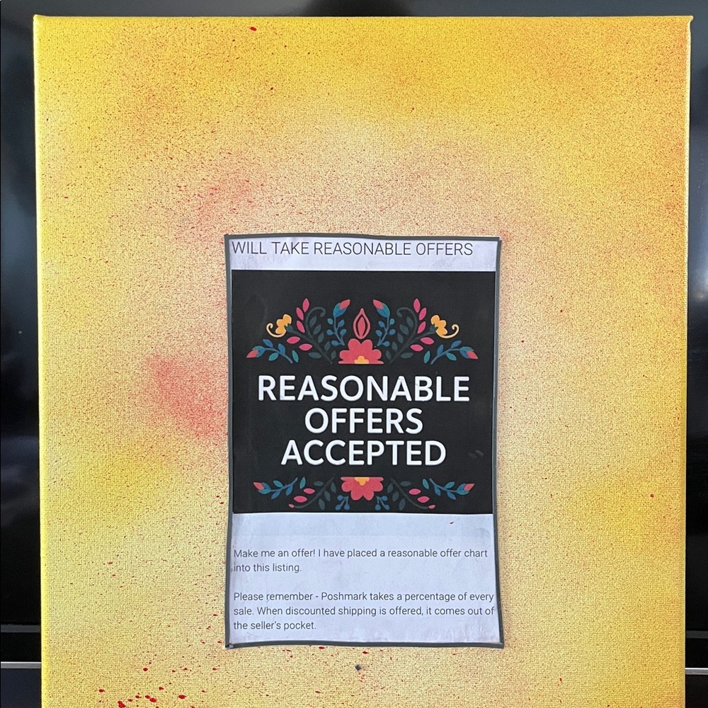 Reasonable Offers Accepted Sign
